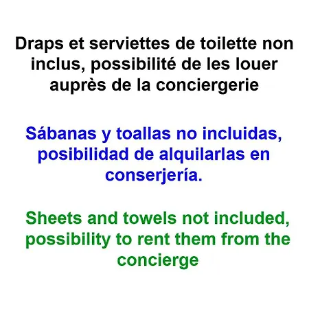 Apartament La Bicyclette, T2, Wifi, Parking, Balcon, 4 Personnes *